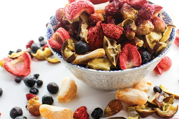 how freeze drying works? freeze dried fruit and freeze drying food