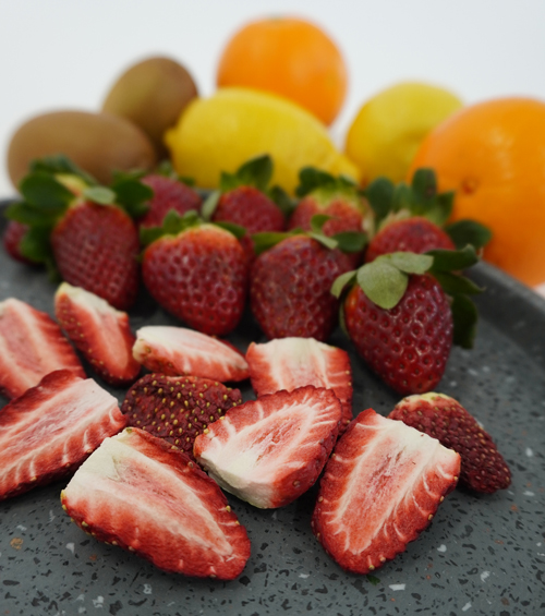 Almost any food can be freeze-dried, including fruits, vegetables, meats, and dairy products.